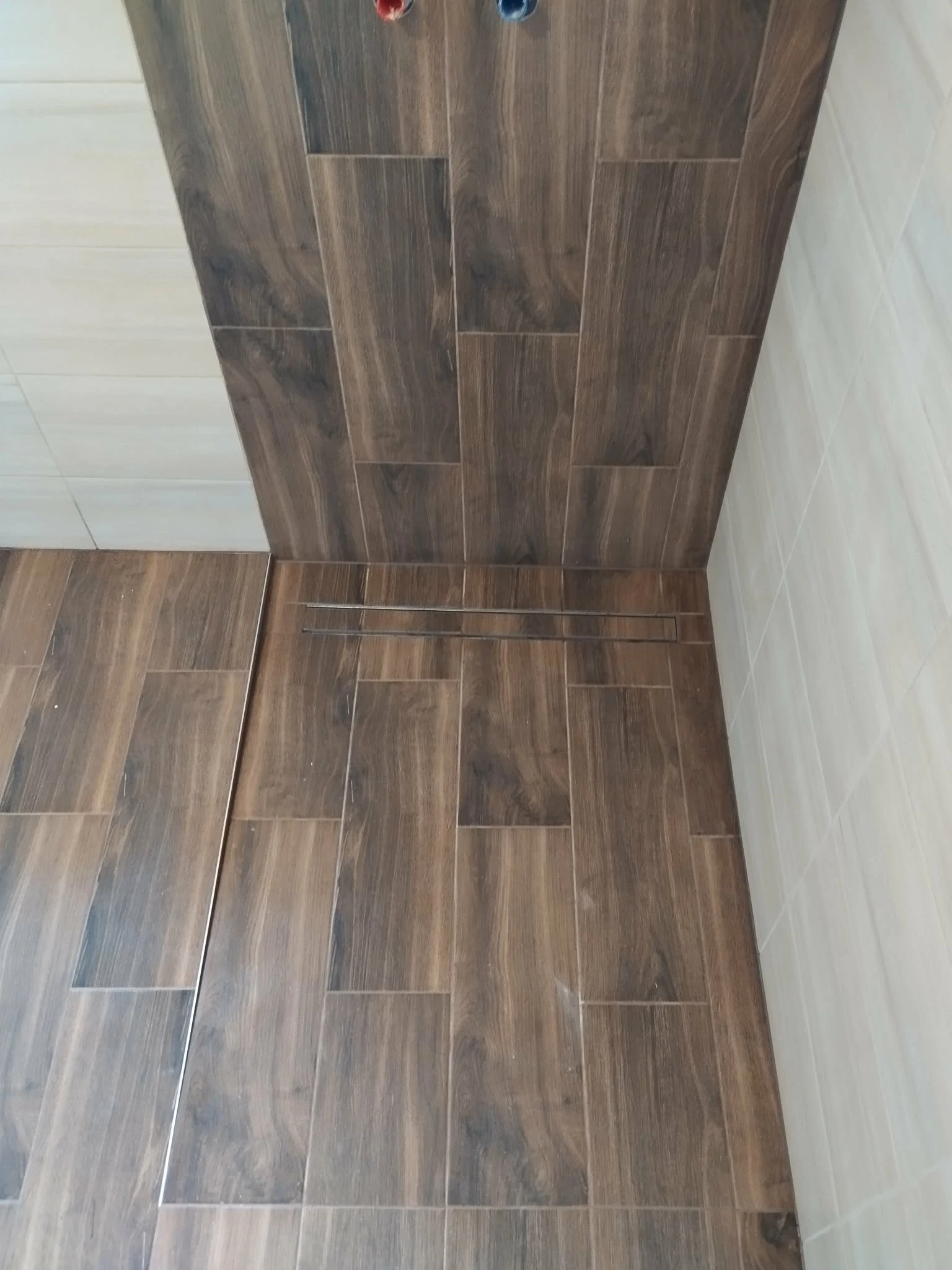 Detail sprchového kúta