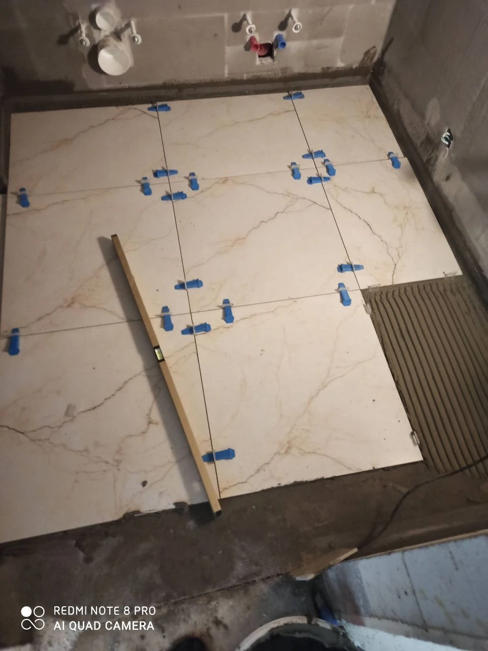 Detail sprchového kúta