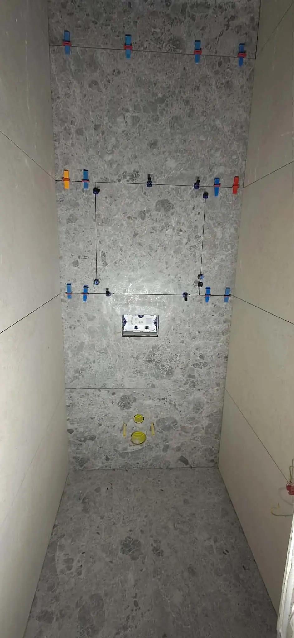 Detail sprchového kúta