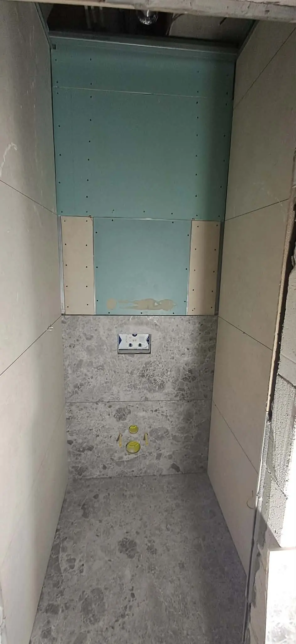 Detail sprchového kúta