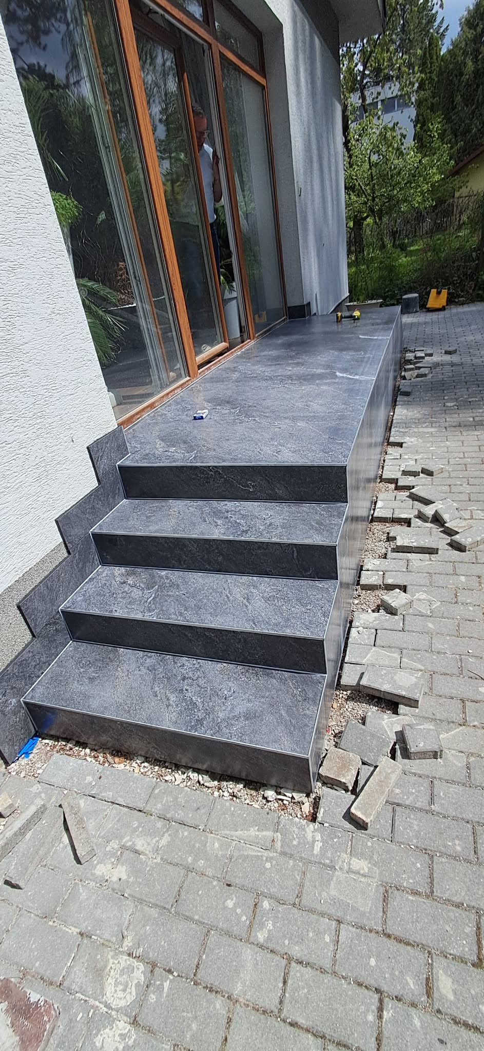 Obkladanie terasy